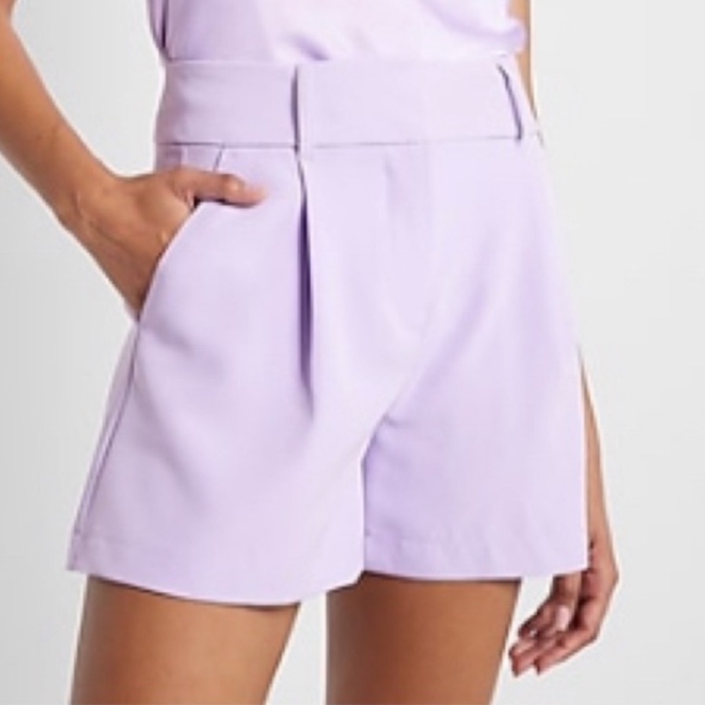 Express Lavender Dress Shorts